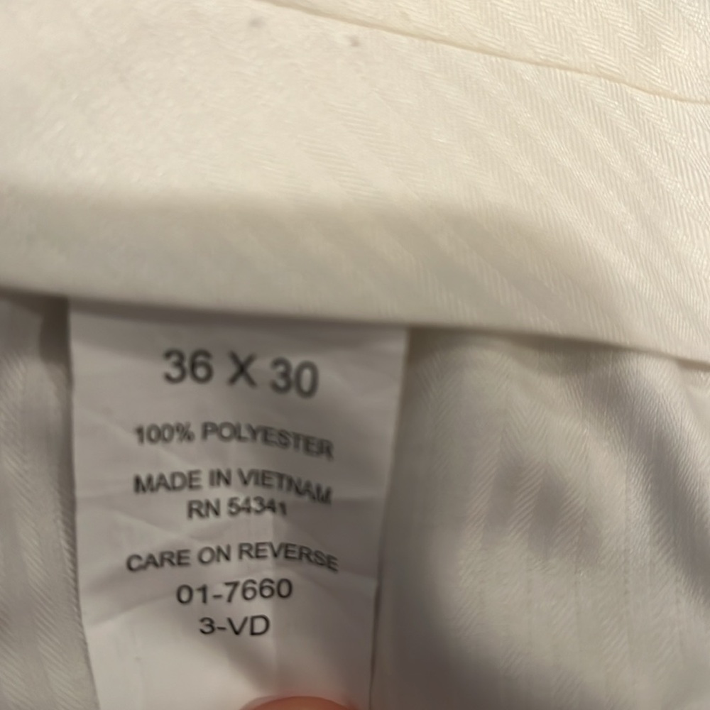 Navy Blue Dress Pants 36x30 by Louis Raphael - Picture 4 of 4